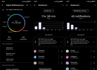 So überprüfen Sie die Bildschirmzeit auf Android