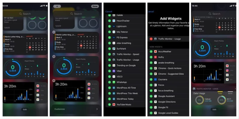 Cara menetapkan amaran penggunaan Data pada iOS