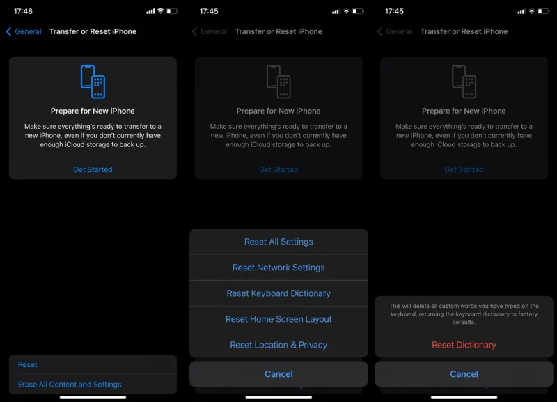 Correction : la correction automatique ne fonctionne pas sur iPhone