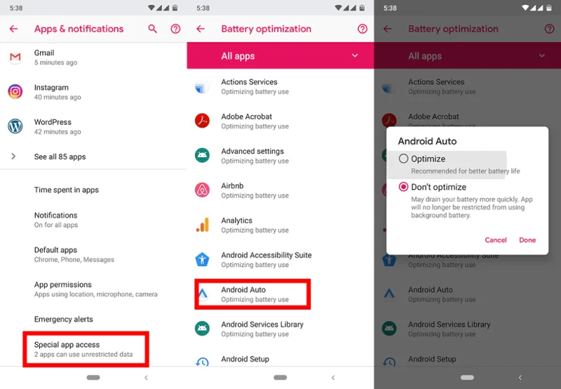 Fix: Android Auto stürzt ab, Verbindungsprobleme und andere Probleme