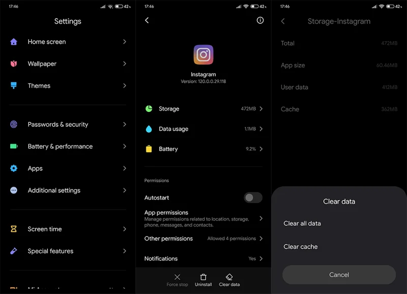 Tidak boleh mengakses kamera di Instagram?  Cuba pembaikan ini