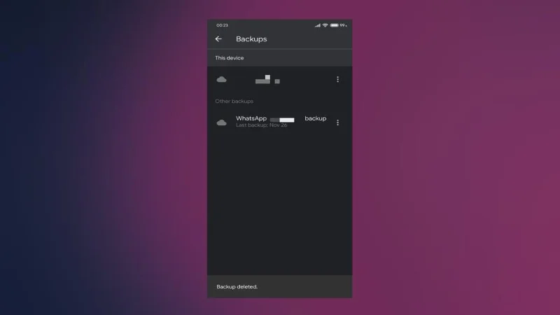 Bagaimana untuk memulihkan sandaran sembang WhatsApp pada Android