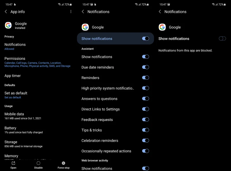 So deaktivieren Sie Google Assistant-Benachrichtigungen auf Android