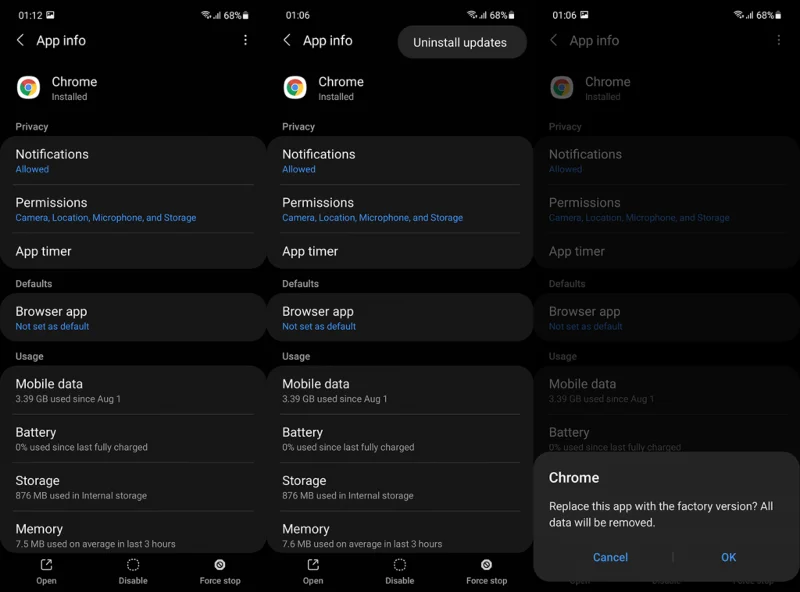 รหัสผ่านที่บันทึกไว้ของ Chrome ไม่แสดงบน Android (แก้ไข)