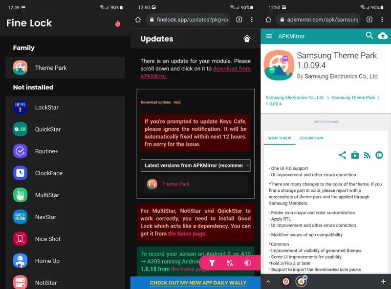 Tema Bahan Anda pada mana-mana Samsung: Begini caranya