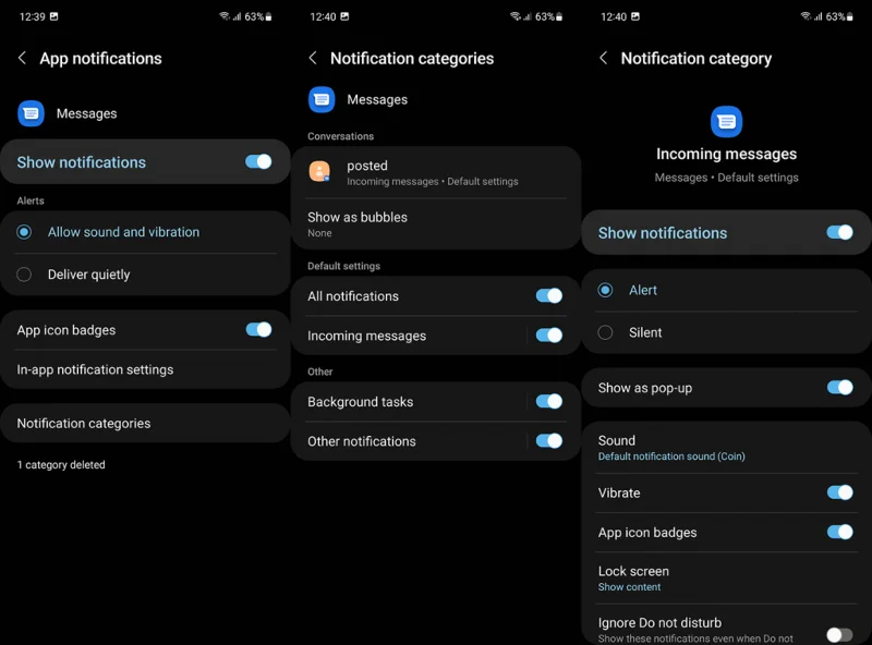 So schalten Sie Textnachrichten auf Android stumm und stumm
