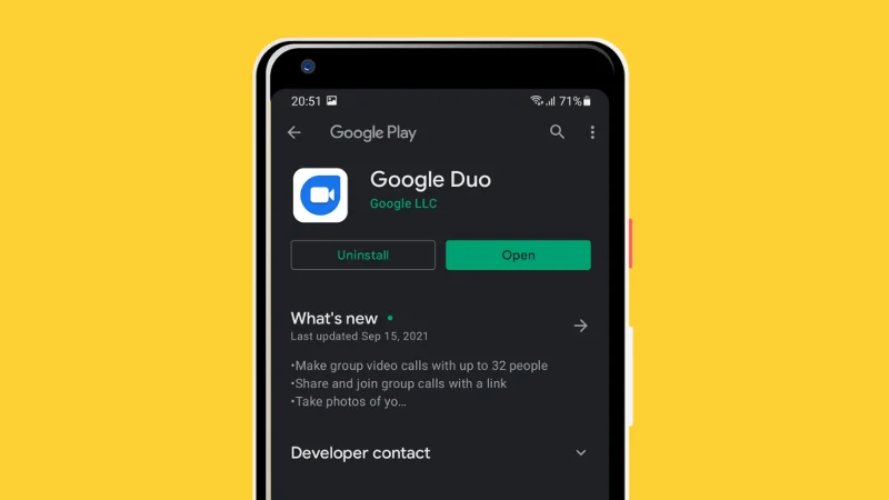 Düzeltme: Google Duo Android'de çalışmıyor