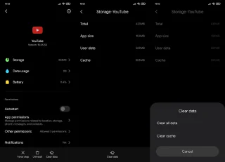 Perkara yang perlu dilakukan jika YouTube memaparkan skrin putih pada Android