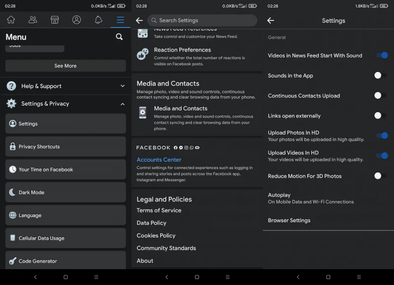 Bagaimana untuk mematikan bunyi Facebook pada Android dan iOS