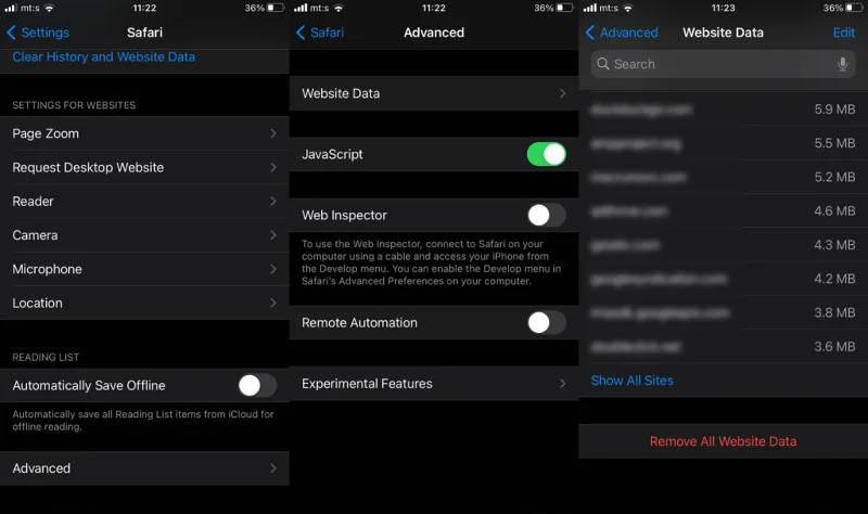 Cara mengosongkan cache dan kuki Safari pada iPhone atau iPad