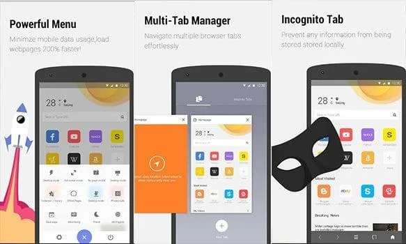 10 penyemak imbas paling rendah untuk Android