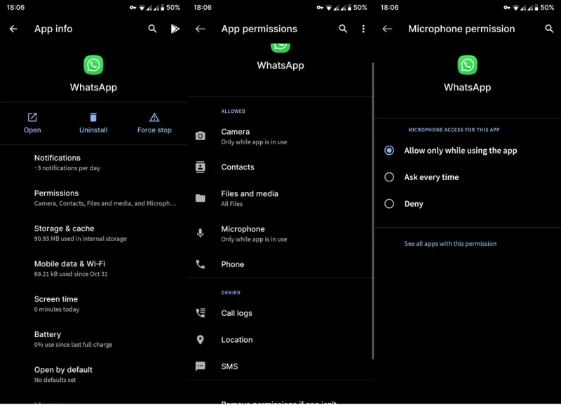 WhatsApp โทรไม่ทำงานบน Android (แก้ไขแล้ว)