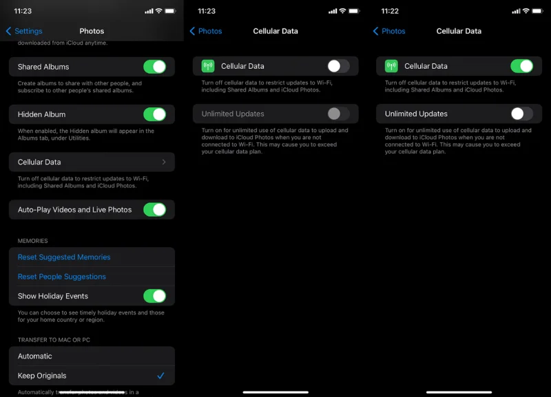 Album Dikongsi tidak muncul pada iPhone (FIX)