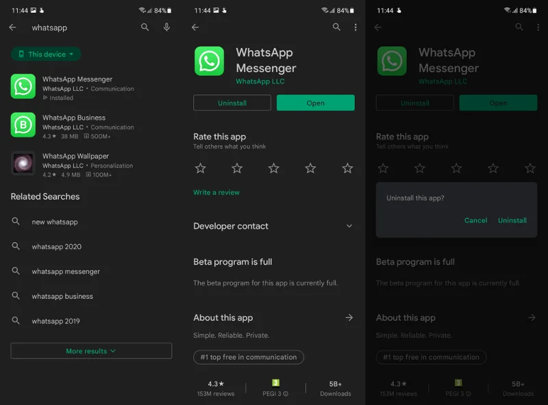 Tidak dapat melihat status kenalan WhatsApp?  Semak penyelesaian ini