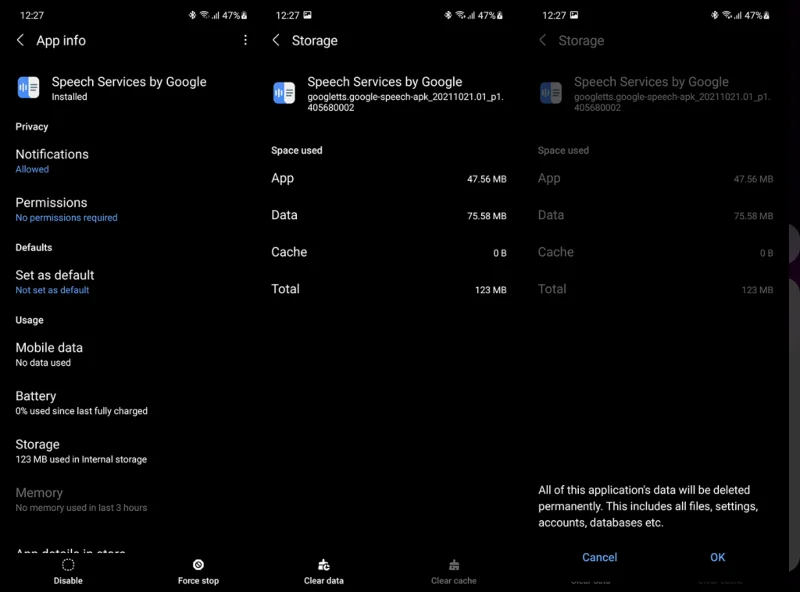Correzione: servizi vocali di Google in attesa di connessione di rete