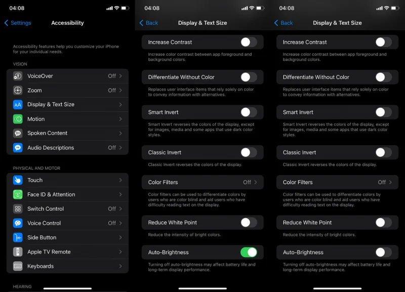 Die iPhone-Helligkeit ändert sich ständig?  Hier ist, was zu tun ist