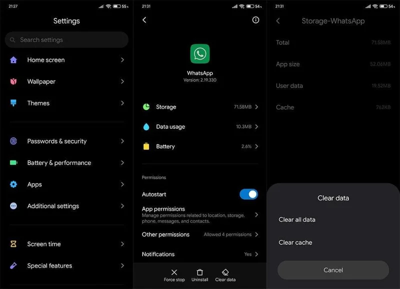 Bagaimana untuk memulihkan sandaran sembang WhatsApp pada Android