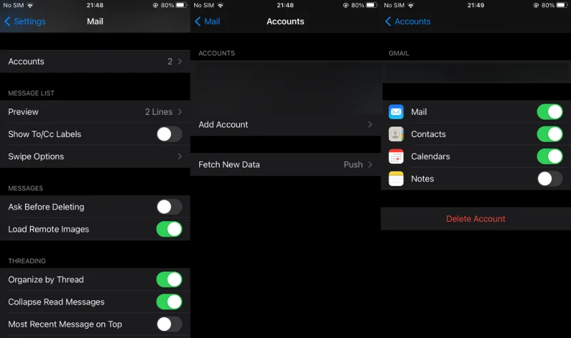 Fix: iCloud Mail geht immer offline