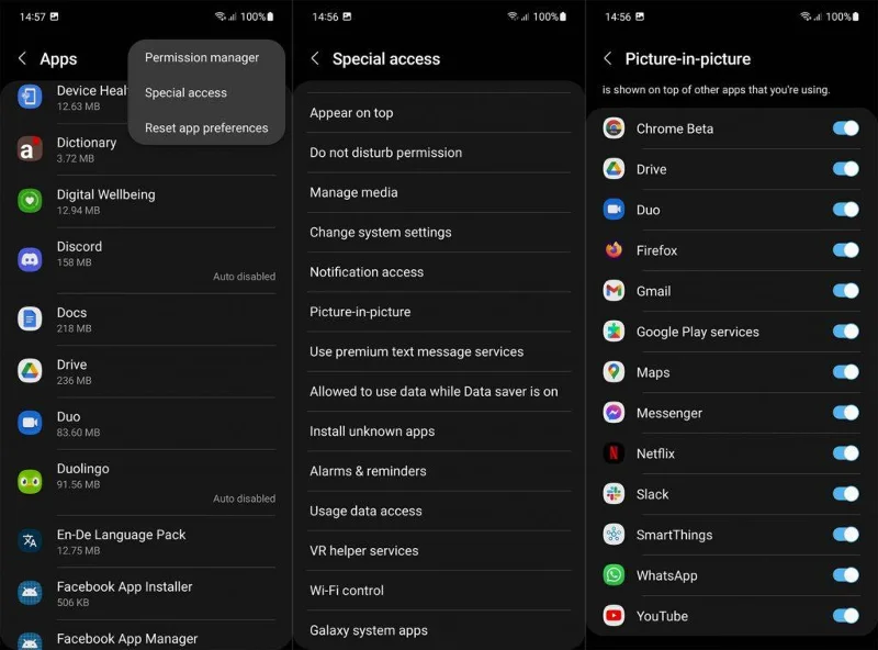 So aktivieren Sie den Bild-in-Bild-Modus auf Android 12