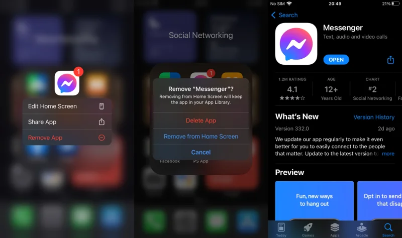 Fix: Messenger funktioniert nicht auf dem iPhone