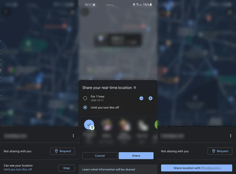 Betulkan: Perkongsian Lokasi tidak dikemas kini pada Peta Google