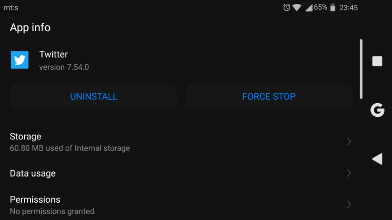 Perkara yang perlu dilakukan jika Twitter tidak boleh membuat akaun baharu (Android)