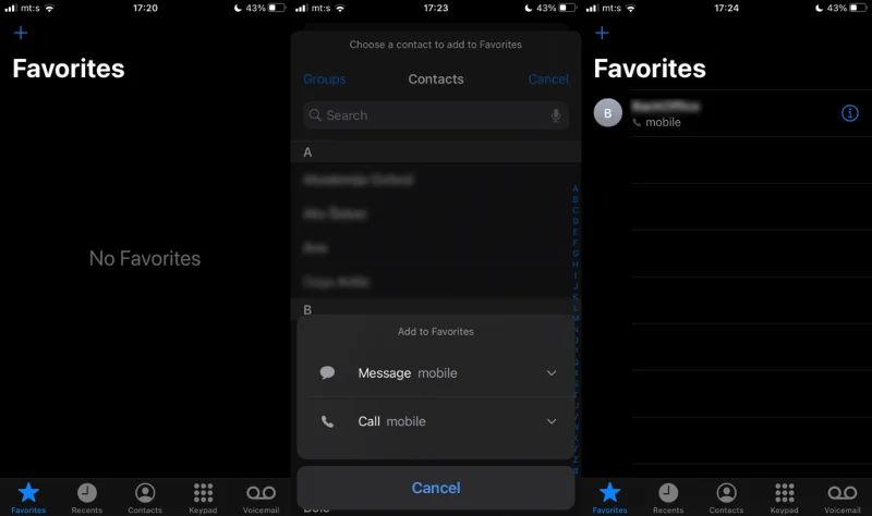 Cara membuat kenalan tertentu berdering pada iPhone senyap