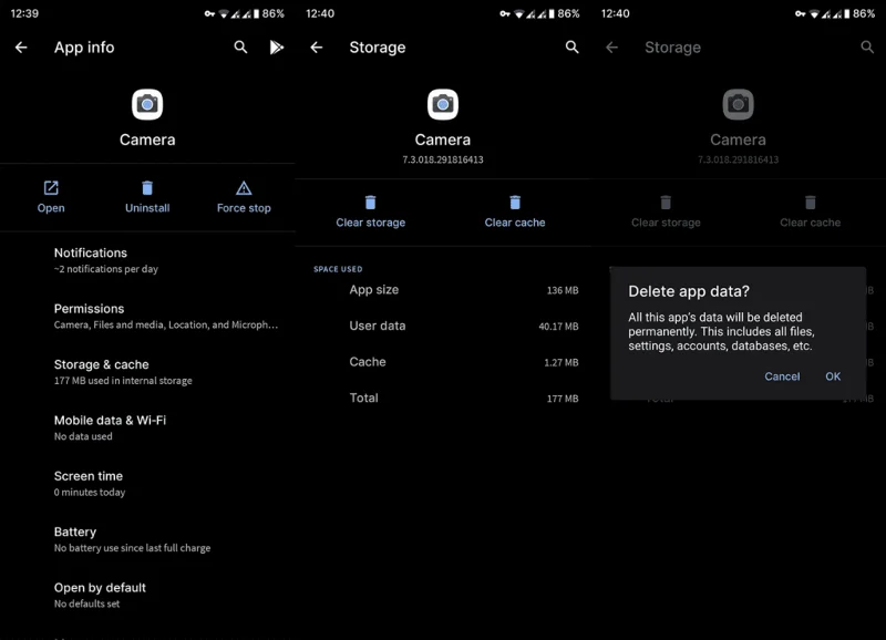 Frontkamera funktioniert nicht auf Android?  Probieren Sie diese Korrekturen aus
