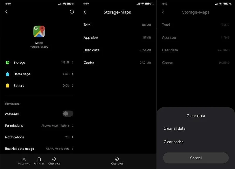 Düzeltme: Google Haritalar Android'de kilitleniyor