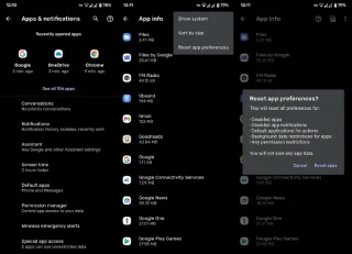 Apakah itu Tetapkan semula pilihan apl pada Android dan cara menggunakannya
