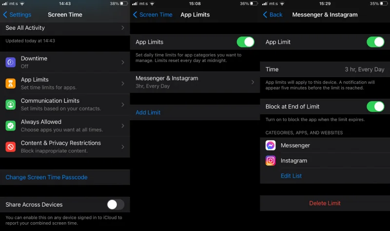 Betulkan: Masa Skrin tidak menyekat apl pada iPhone/iPad