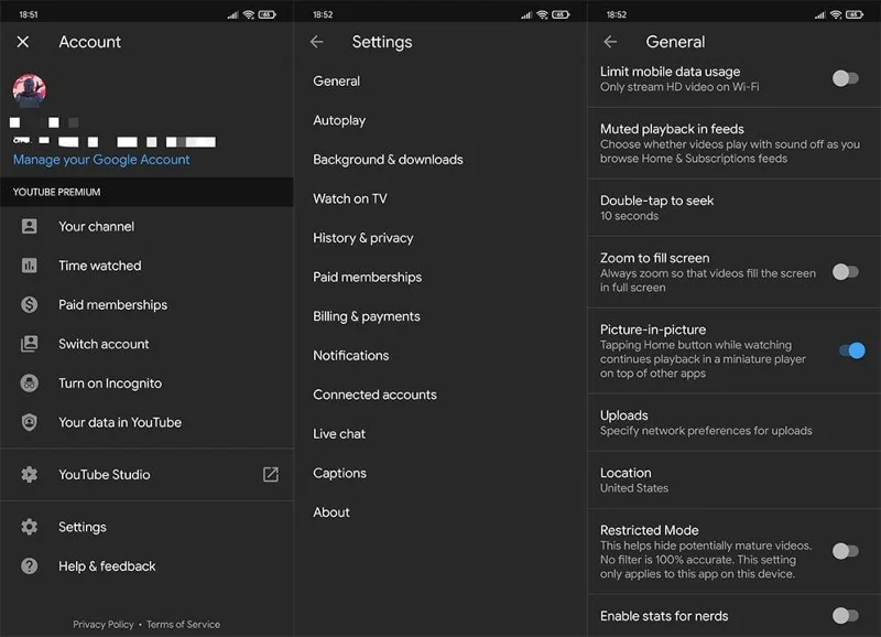 Betulkan: Picture-in-picture YouTube tidak berfungsi pada Android 12