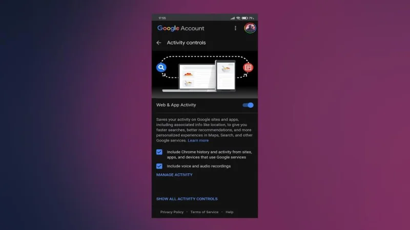 Bagaimana untuk memadamkan sejarah Google Assistant pada Android