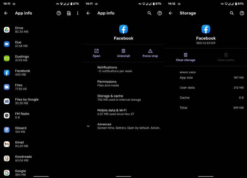 แก้ไข: โทรศัพท์ Android แจ้งว่า 'ที่เก็บข้อมูลเต็ม' แม้หลังจากล้างข้อมูลแล้ว