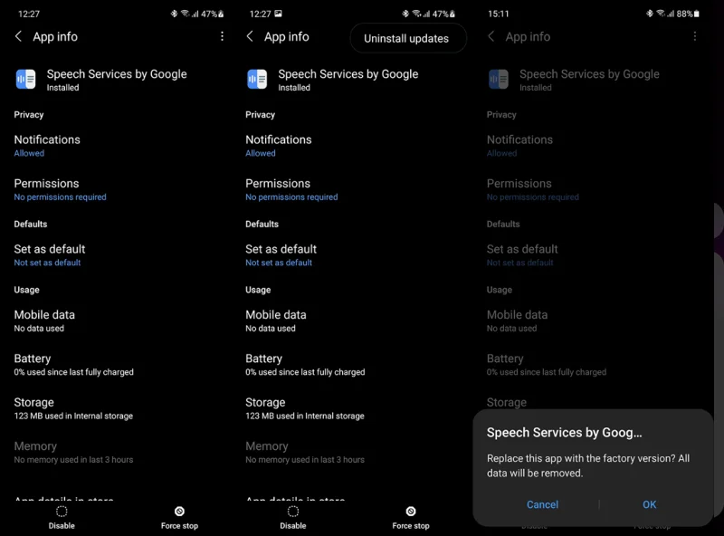 Correzione: servizi vocali di Google in attesa di connessione di rete