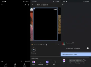 Correction : message non envoyé, impossible de redimensionner la vidéo