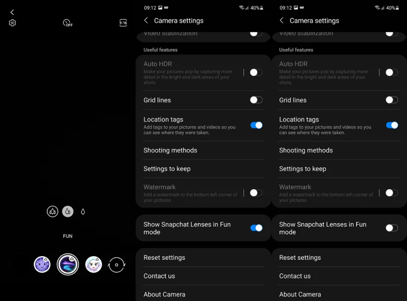 Perkara yang perlu dilakukan jika Kamera gagal dalam Mod Keseronokan pada Samsung