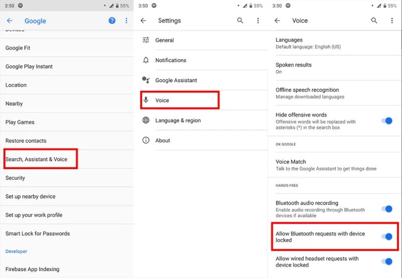 Jak korzystać z OK Google, gdy ekran jest wyłączony?