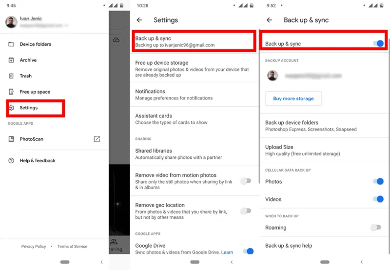 Google Fotoğraflar, Android'e fotoğraf yüklemiyor (Düzeltme)