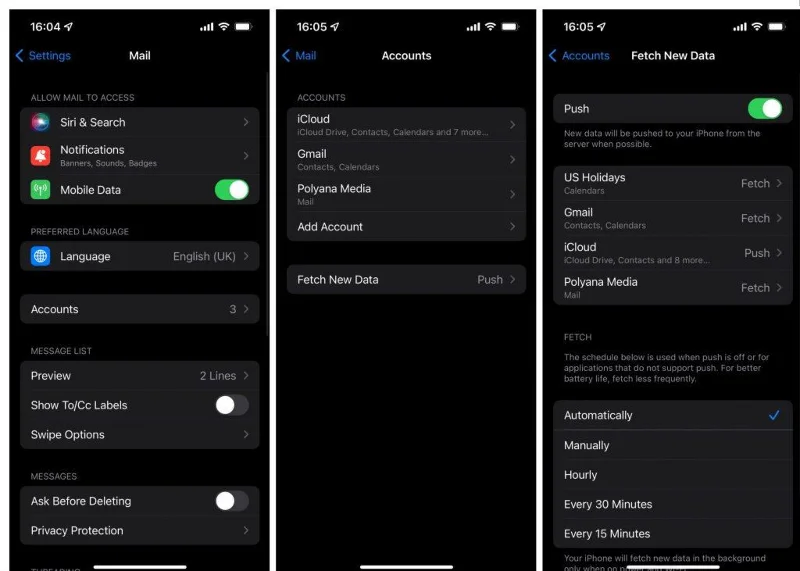 Le email non vengono visualizzate su iPhone?  Ecco cosa fare