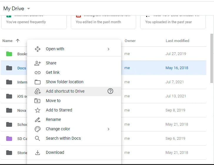 Bagaimana untuk melihat saiz folder dalam Google Drive