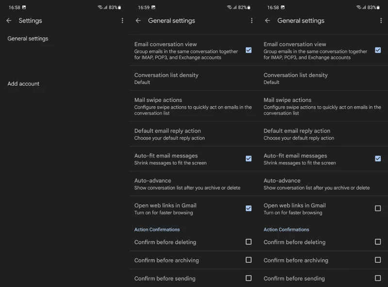 Google Mail-Links funktionieren nicht auf Android?  Überprüfen Sie diese Lösungen