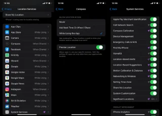 Kompas iPhone tidak berfungsi? Semak penyelesaian ini
