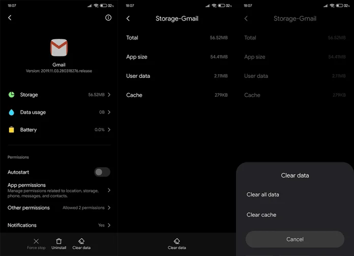 Que faire si Gmail n'arrête pas de planter sur Android