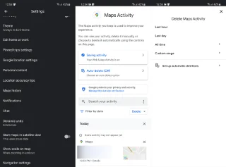 Cara memadamkan Sejarah Peta Google