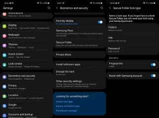 Wie sperrt man Ordner auf Android?