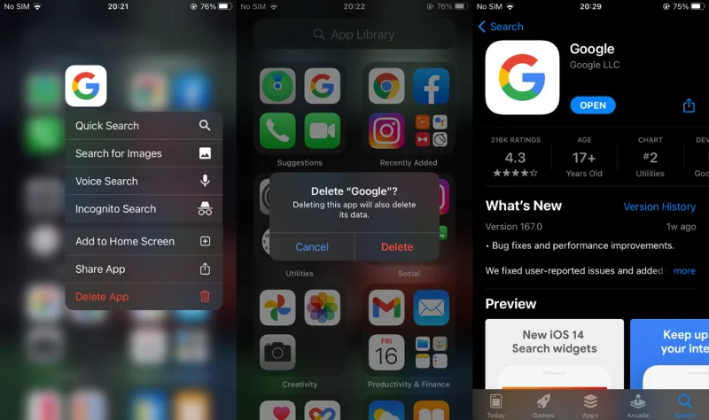Fix: Die Google-Suche funktioniert nicht auf dem iPhone