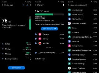 Bagaimana untuk menyemak penggunaan RAM dalam Android 12