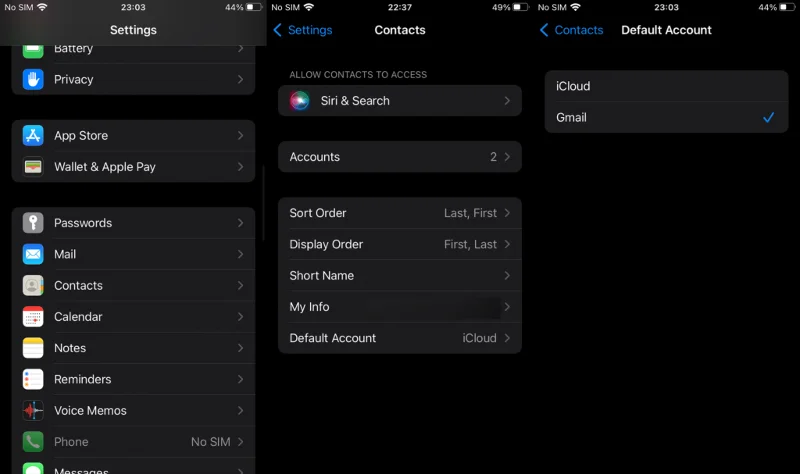 Betulkan: Kenalan tidak membuat sandaran ke iCloud
