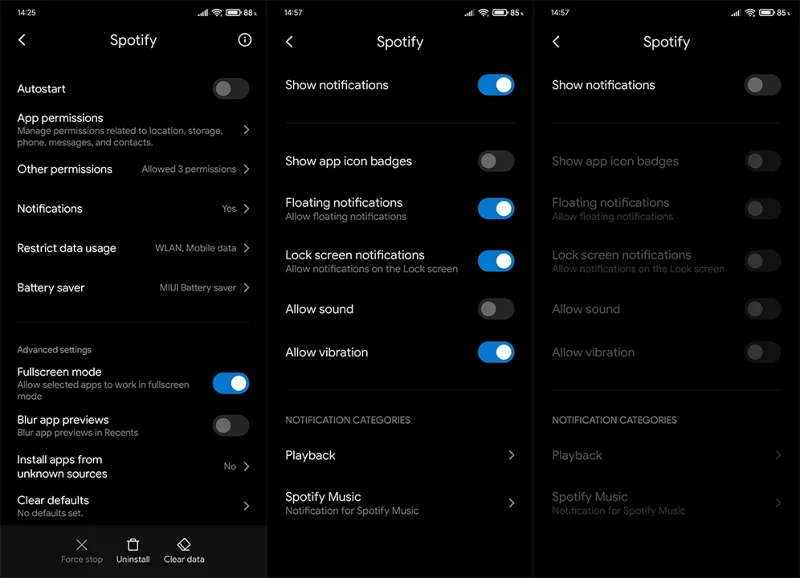Düzeltme: Spotify, Android'de bildirim çalmaya çalışıyor
